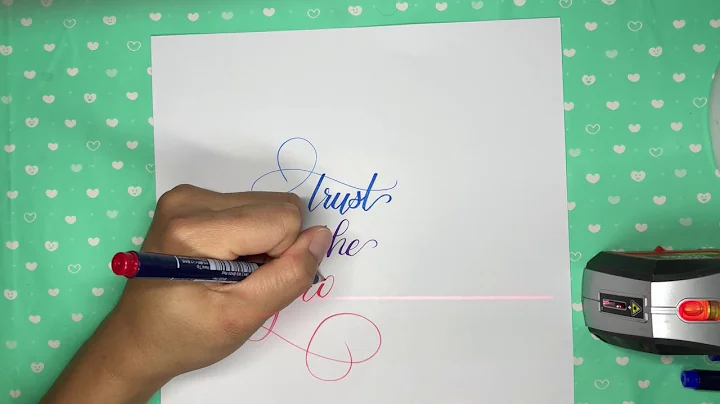 Tombow Fudenosuke Color Left Handed Calligraphy