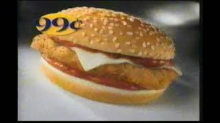 Burger King - 99¢ Italian Chicken Crisp Sandwich Commercial - 2000