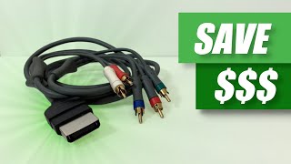 Cheap DIY Original Xbox Component Cables | ASMR