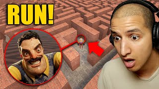 If You See The Neighbor In A Maze... Run Away Fast
