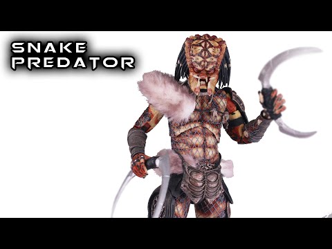 NECA SNAKE PREDATOR Ultimate Predator 2 Action Figure Review - YouTube