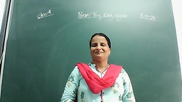 class 4- Poem Try, try again