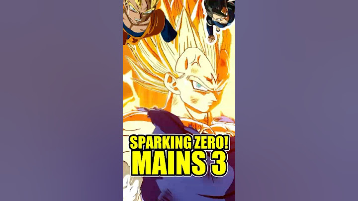 What Your Sparking Zero Main Says About YOU Part 3 #sparkingzero #dragonball #anime