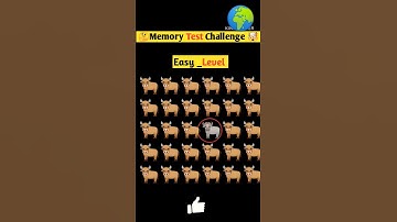 Memory Test 🤯  || Find The Odd Emoji Out🧐 || Emoji Puzzle Quiz|| Part 6 || #quiztime #shorts