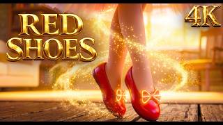 The Red Shoes 👠 | 3D Animated Fairy Tale for Kids (4K) | Bedtime Stories
