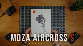 Стабилизатор Moza Aircross S для твоей камеры | Компактный, но сильный стаб