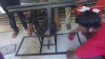 Mechanical engg students project- Whitworth Quick return mechanism