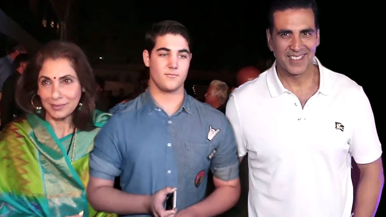 Akshay Kumar With His Son Aarav