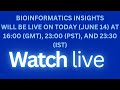 Announcement for a Live session