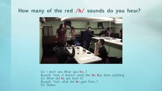 English Micro-Listening Lesson - Elision of \/h\/ (and \/ð\/)