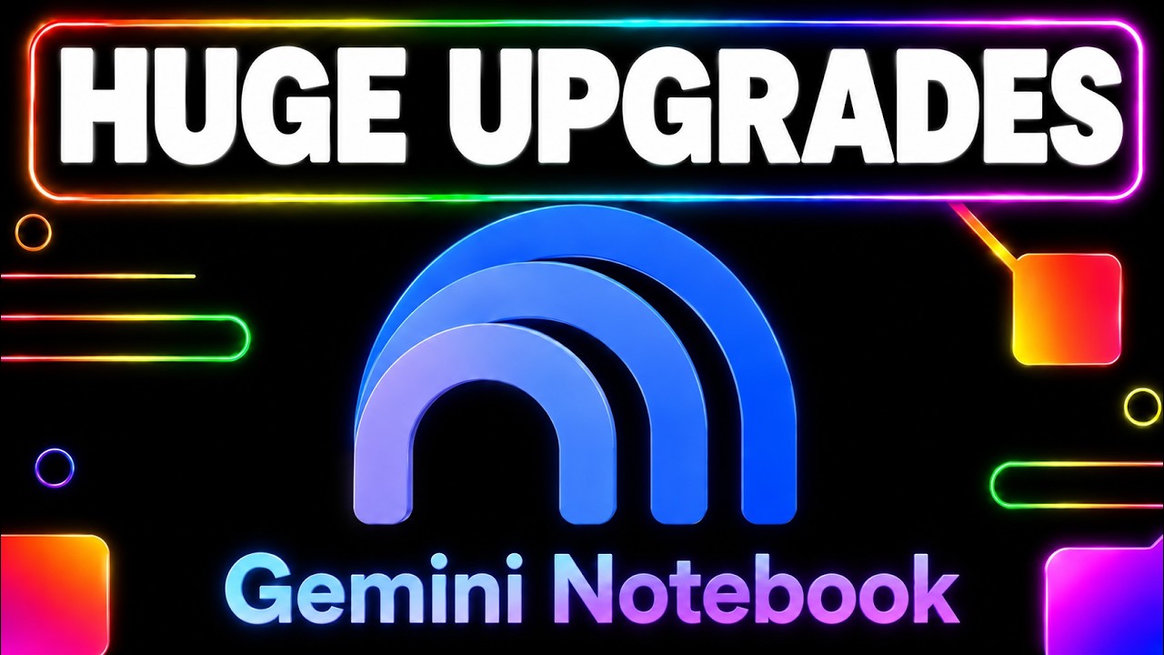 Gemini Notebook Just Got HUGE Upgrades 😱