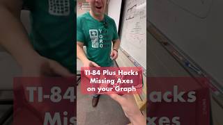 No axes?! Here’s the fix with bonus fun! #math #maths #calculator #ti84 #howto #graph #tips #hack
