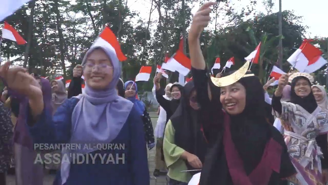 HIGHLIGHTS UPACARA HUT RI KE 78 PESANTREN ASSA'IDIYYAH