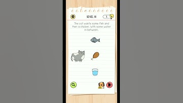 Feed the cat 😺/Brain test All-Star level-11 #games #braintestsolution