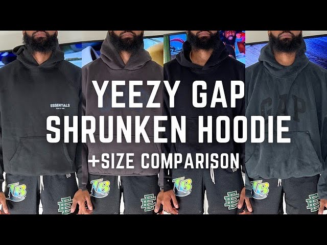 Yeezy Gap Balenciaga￼ Shrunken Hoodie - YouTube