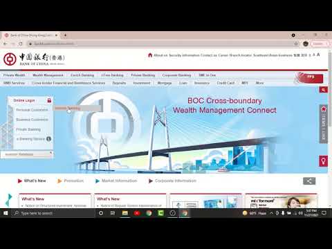 Bank of China - How to Login BOC Online Banking | Sign In bochk.com