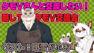 【雑談コラボ配信】　ケモV交流会！#34【アレス/斑雪がぶお】