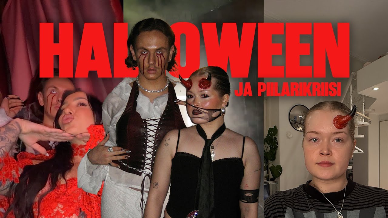 valmistauduttiin halloweeniin!!