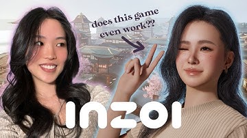Playing INZOI for the FIRST TIME! Building, gameplay + character creation!