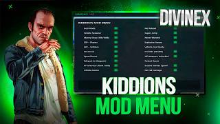 GTA 5 Mod Menu for PC | BEST Kiddions Cheat 🔥 Money Hack & Online Mods [UNDETECTED] 2026