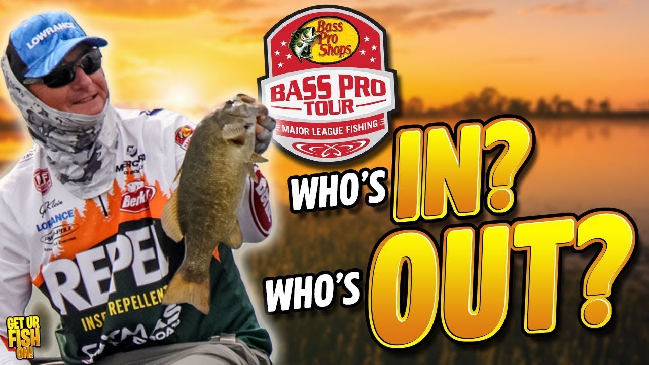Who's IN? Who's OUT? for the 2026 MLF Bass Pro Tour