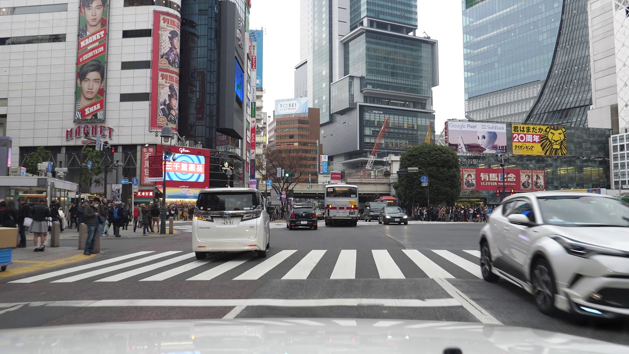 Tokyo drive 東京 お台場 渋谷 表参道 2018