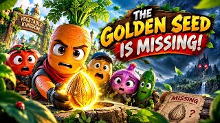 🥕 THE GOLDEN SEED IS MISSING! 😱 | The Vegetable Kingdom’s Epic Adventure #gold   #missing