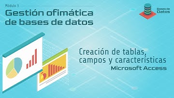 Creación de tablas, campos y características Microsoft Access