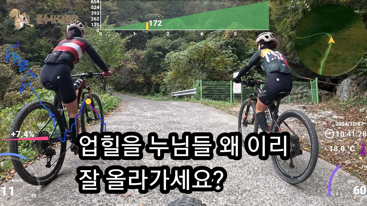 업힐을 누님들 왜 이리 잘 올라가세요? / 안즐라 정라 / 산악러닝 / 간월재 억새구경 / 오버레이편집 / 4K영상