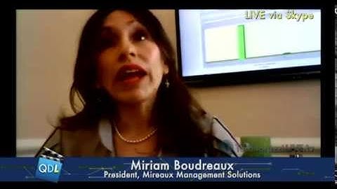 Quality Digest Interview: The Abominable Quality Manual, with Miriam Boudreaux (QDL, 4-11-14)