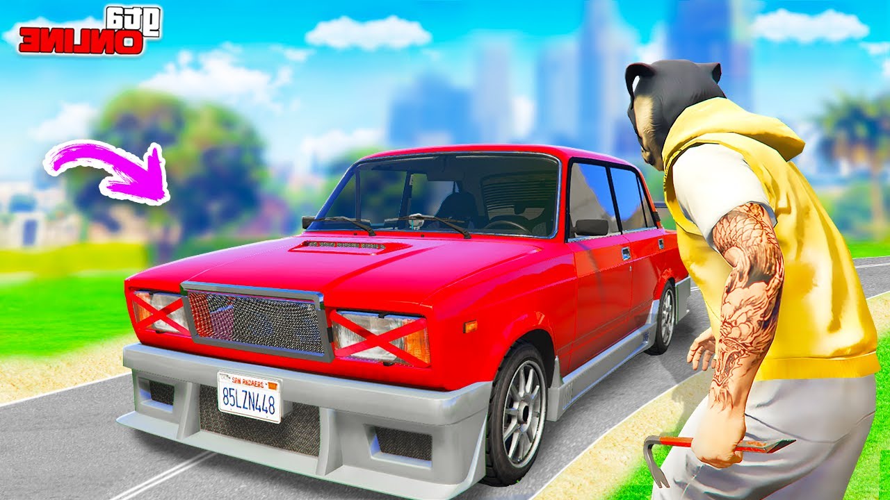 ВЗЯЛ ЛОМ И УКРАЛ ТУРБО-ЖИГУЛИ В GTA 5! - БИТВА ВОРОВ В ГТА 5 ОНЛАЙН ...