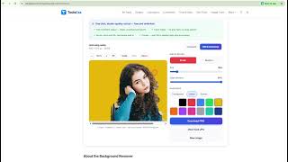 Remove Image Background in HD for FREE | Toolseza Background Remover screenshot 3