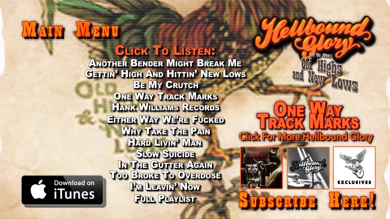 HELLBOUND GLORY | "One Way Track Marks"