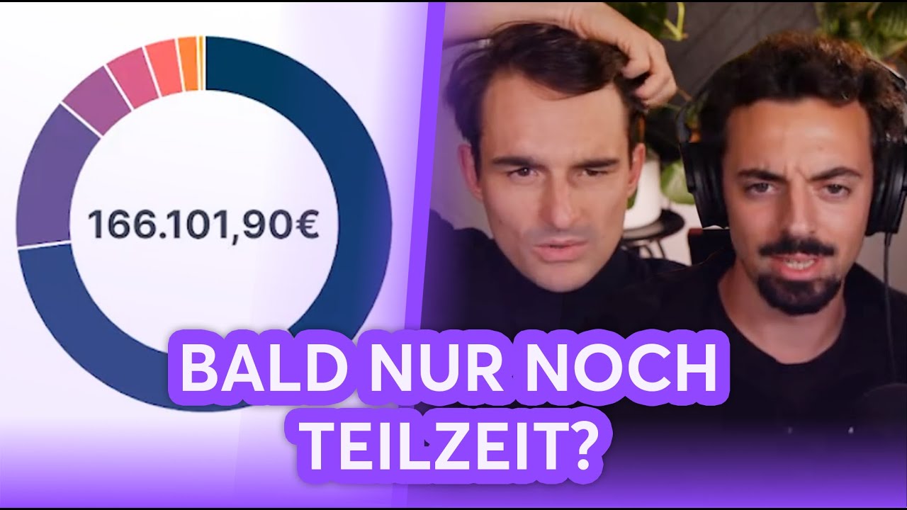 21-Jähriger Informatiker möchte in 10 Jahren nur noch Teilzeit arbeiten! | Finanzfluss Live Stream