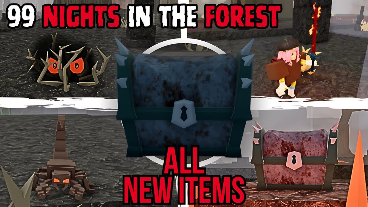 99 Nights In The Forest🌋- All New Items & Enemy - Roblox - YouTube