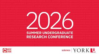 Summer Undergraduate Research Conference 2026 - Highlight Video