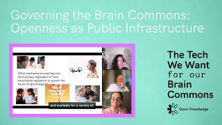 Governing the Brain Commons: Openness as Public Infrastructure