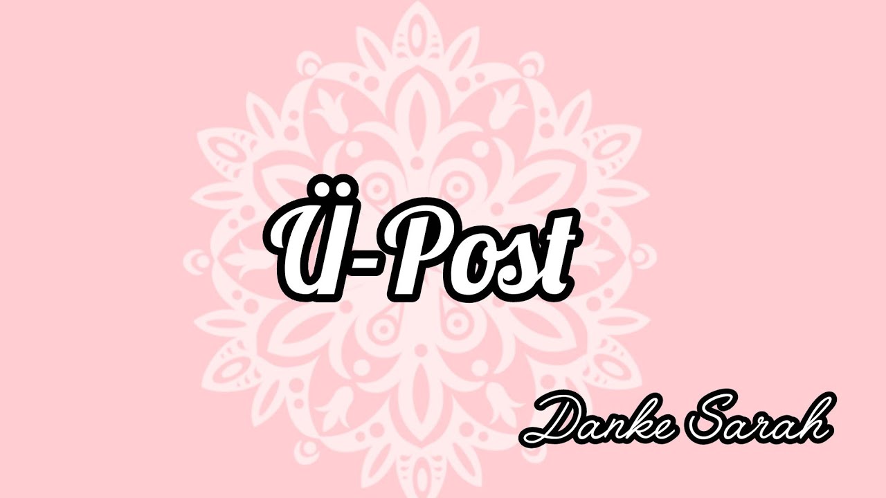 Wunderschöne Post von der lieben Sarah🩷🩷⛄⛄🩷🩷