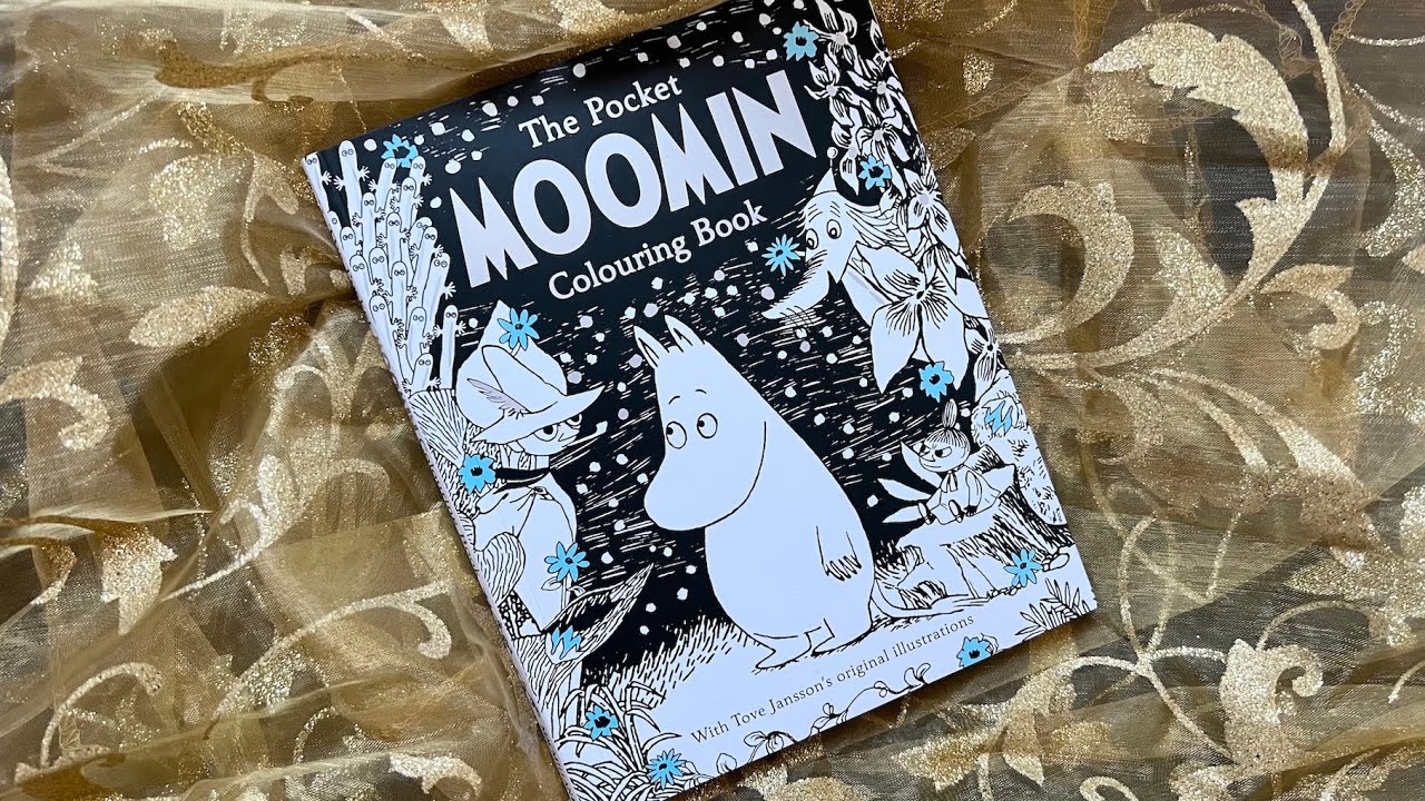 Flip Through - THE Pocket MOOMIN - Colouring Book