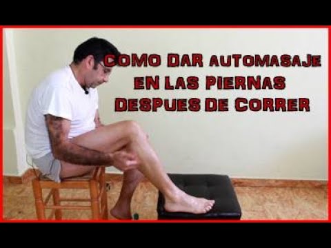 masaje de pies bogota Como dar automasaje de piernas, después de correr 🏃♂️
