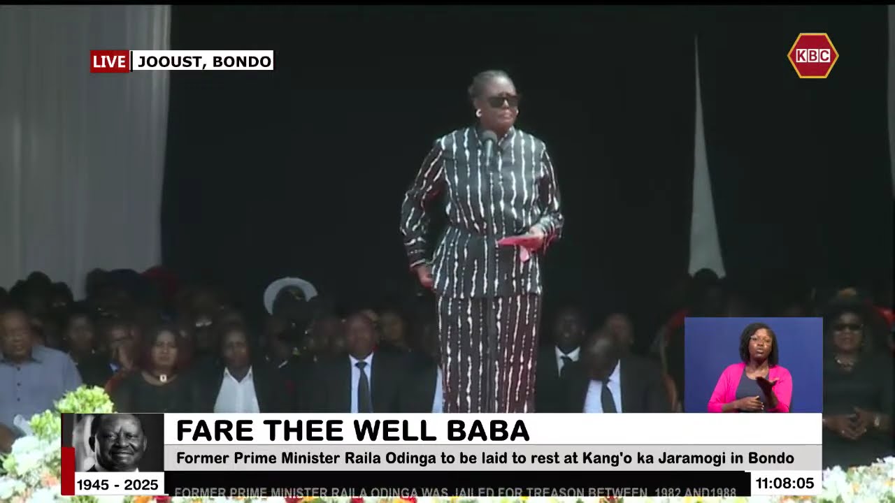 Winnie Odinga : The King is dead, but long live the crown, God bless Baba's legacy