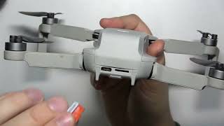 How to Input SD Card in DJI Mini SE?