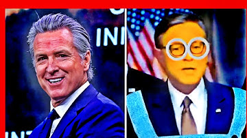 😂 Newsom Doubles Down on “Minion” Mike Johnson Troll 🔥 Viral Moment!
