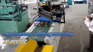 JN 4003VC Transformer lamination cutting machine  #transformermachine #cuttingmachine