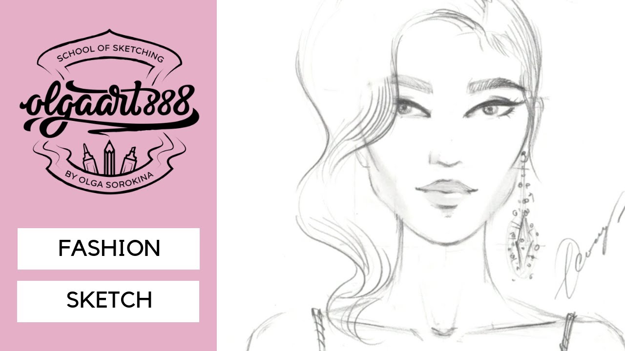 Free Fashion Design Tutorial - Fashion Drawing Course - Sample