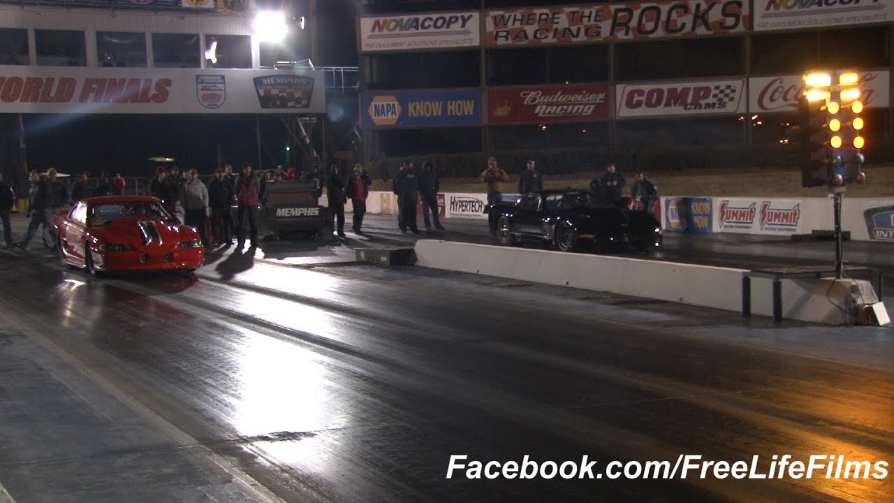 THE Kevin Mullins vs. Keith WOOO Berry FASTEST DRAG RADIAL RACE EVER ...
