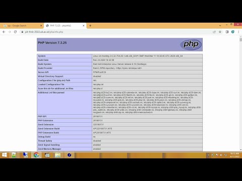 How to Check PHP Version of a Hosting with phpinfo()