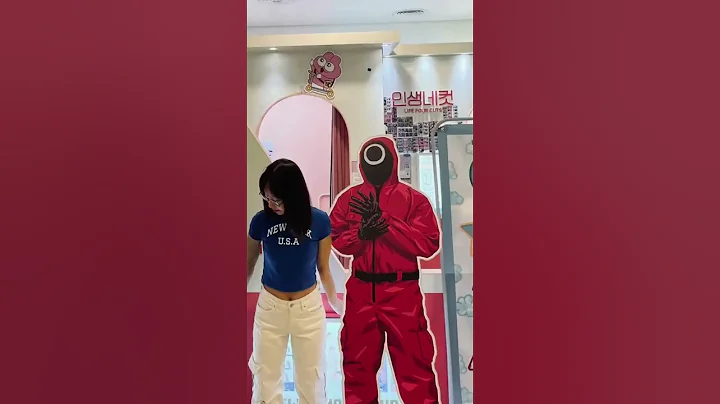 Bắt được anh Squid Game rồi này😎#squidgame #drama #korea