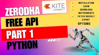 How to use kite api part-1 | How to Setup Zerodha api #algotrading #stockmarket #optionstrading