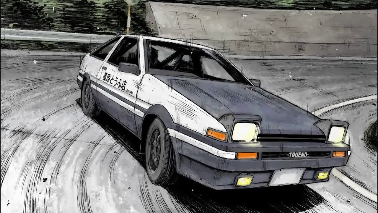 Рисунок toyota ae86